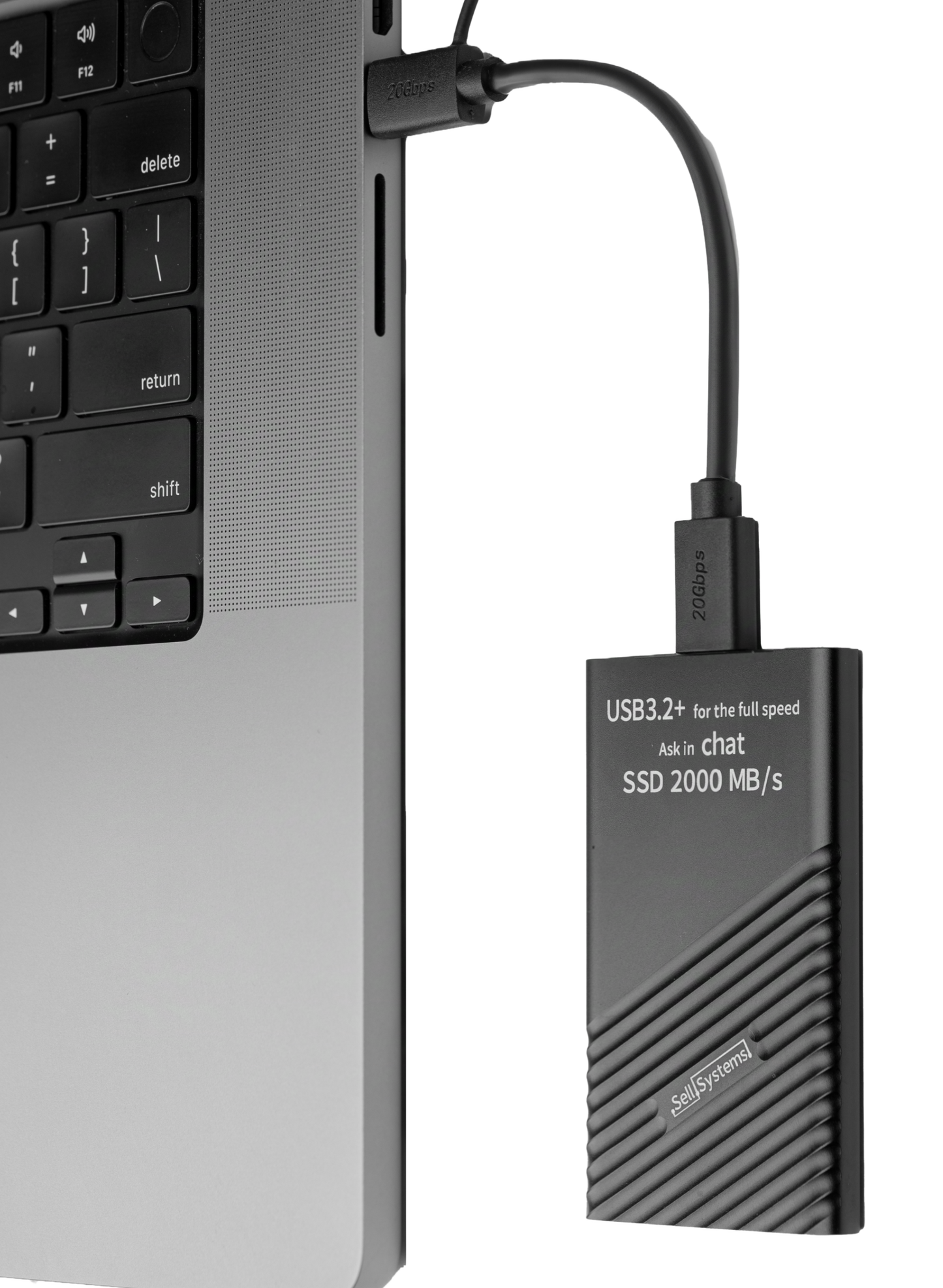 ⚡⚡2000Mb/s ⚡⚡Fastest SSD-USB In Portable Metal Safe Shell USB Flash-Disk .S.2000 by .Sell.Systems.