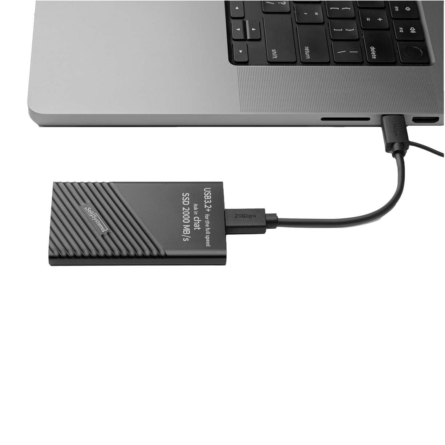 ⚡⚡2000Mb/s ⚡⚡Fastest SSD-USB In Portable Metal Safe Shell USB Flash-Disk .S.2000 by .Sell.Systems.